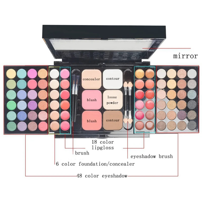 Glitter Matte Eyeshadow Palette