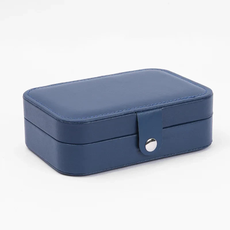 Portable Multi-Compartment Jewelry Box