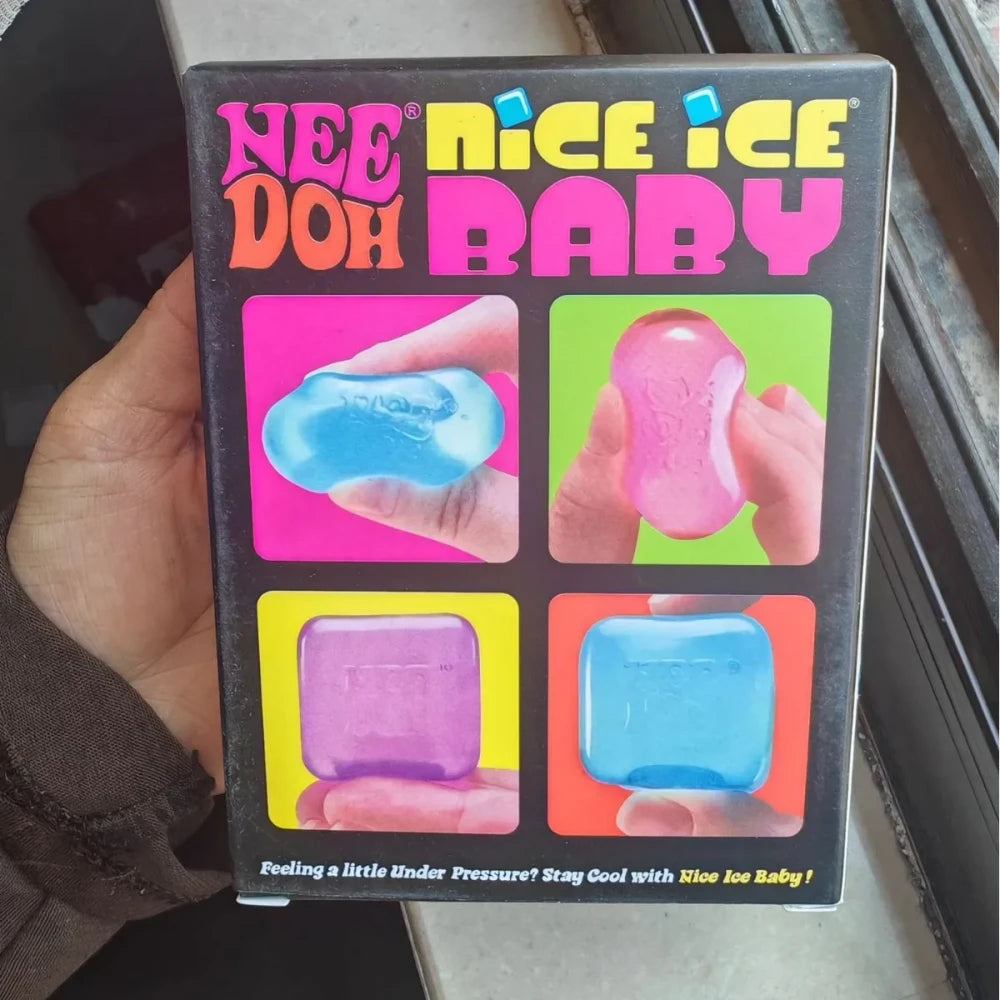 Grid Ice Cube Stress Relief Squishy