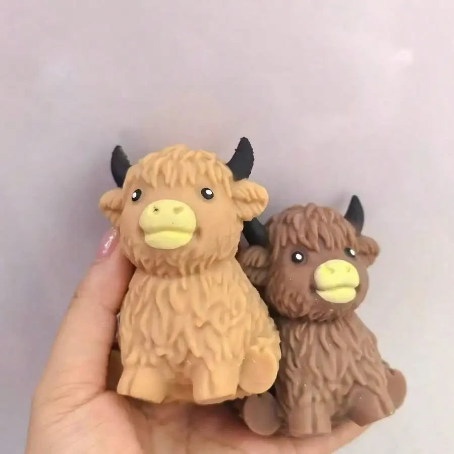 Scottish Highland Cow Anxiety Relief Fidget