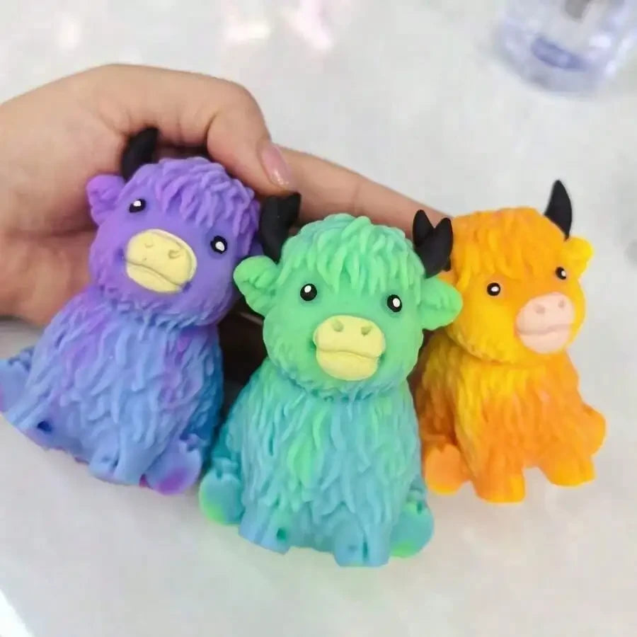 Scottish Highland Cow Anxiety Relief Fidget