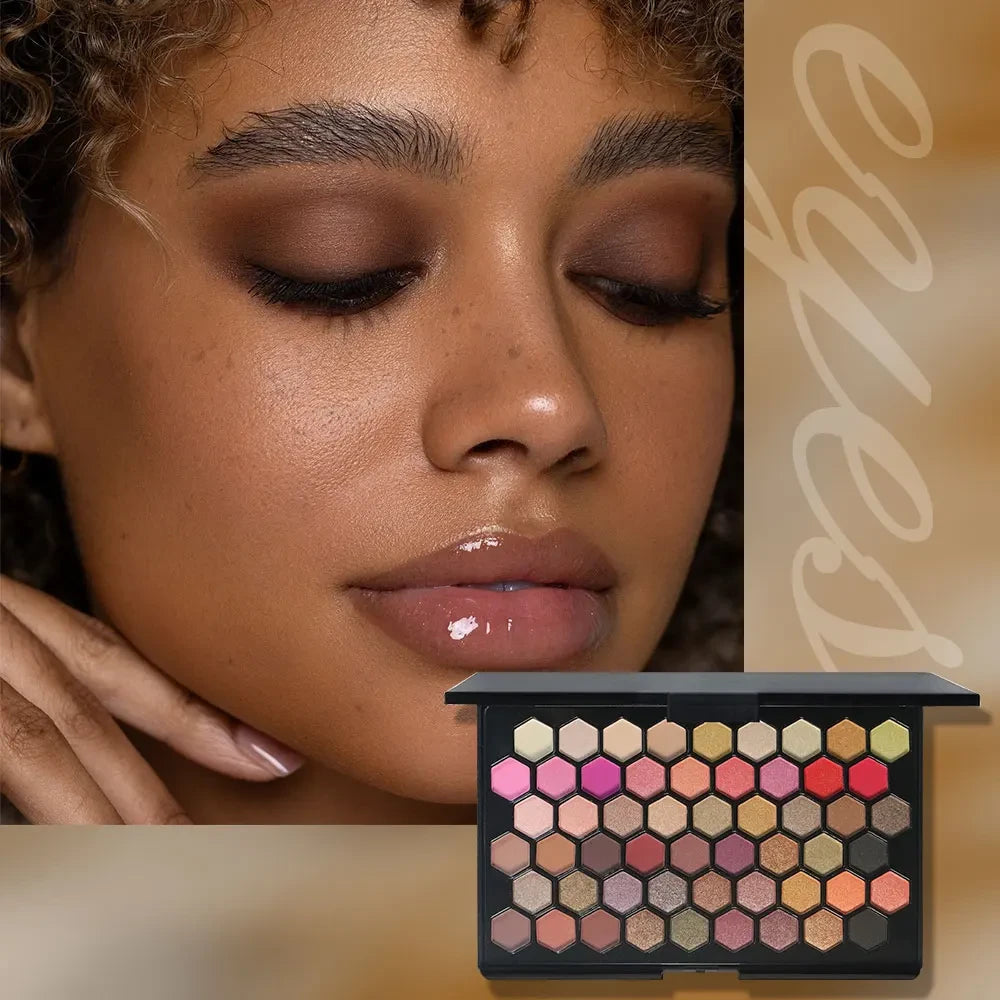 Versatile 54-Color Eyeshadow Palette