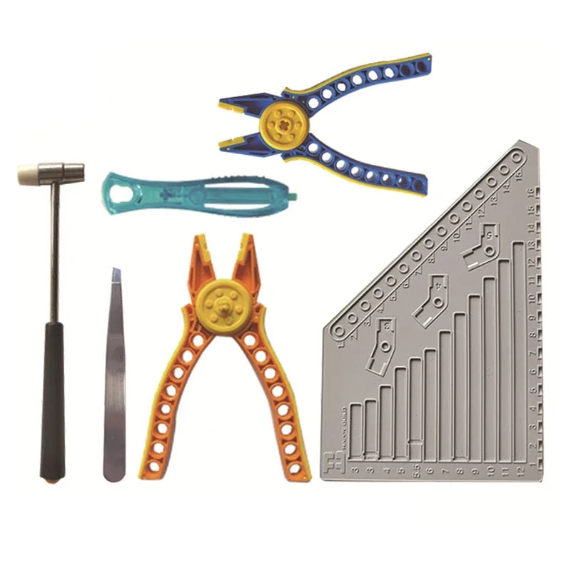 Clip Remover Tongs Starter Multi-function Small Blocks Assemble Disassembly Tool Hammer Disassembly Pliers Bricks DIY Toys Parts