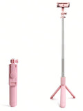 1PC Selfie Stick Wireless Selfie Stick With Tripod Stand Selfie Stick , Remote Control, Phone Holder And Built-In Tripod