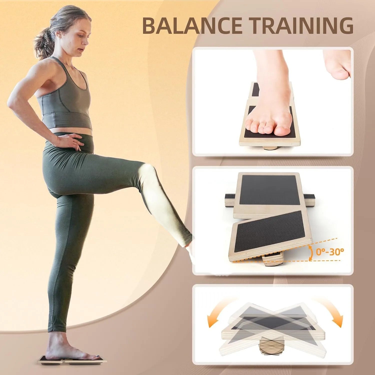 Ankle Foot Strengthener for Ballet Training Posture Corrector Home Gym Fitness Tools for Core Training and Stability Training