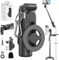 Magnetic Selfie Stick with Remote for Cell Phone 360° Rotation Transforms into Mini Tripod/Handheld Stabilizer/Phone Stand
