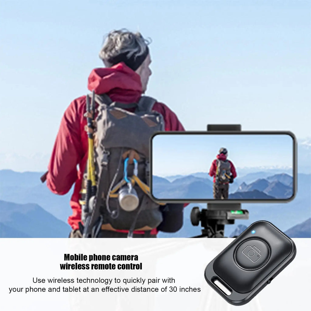 Wireless Remote Shutter Phone Remote Control Selfie Clicker Bluetooths Selfie Tripod Stick For Outdoor Live Streaming
