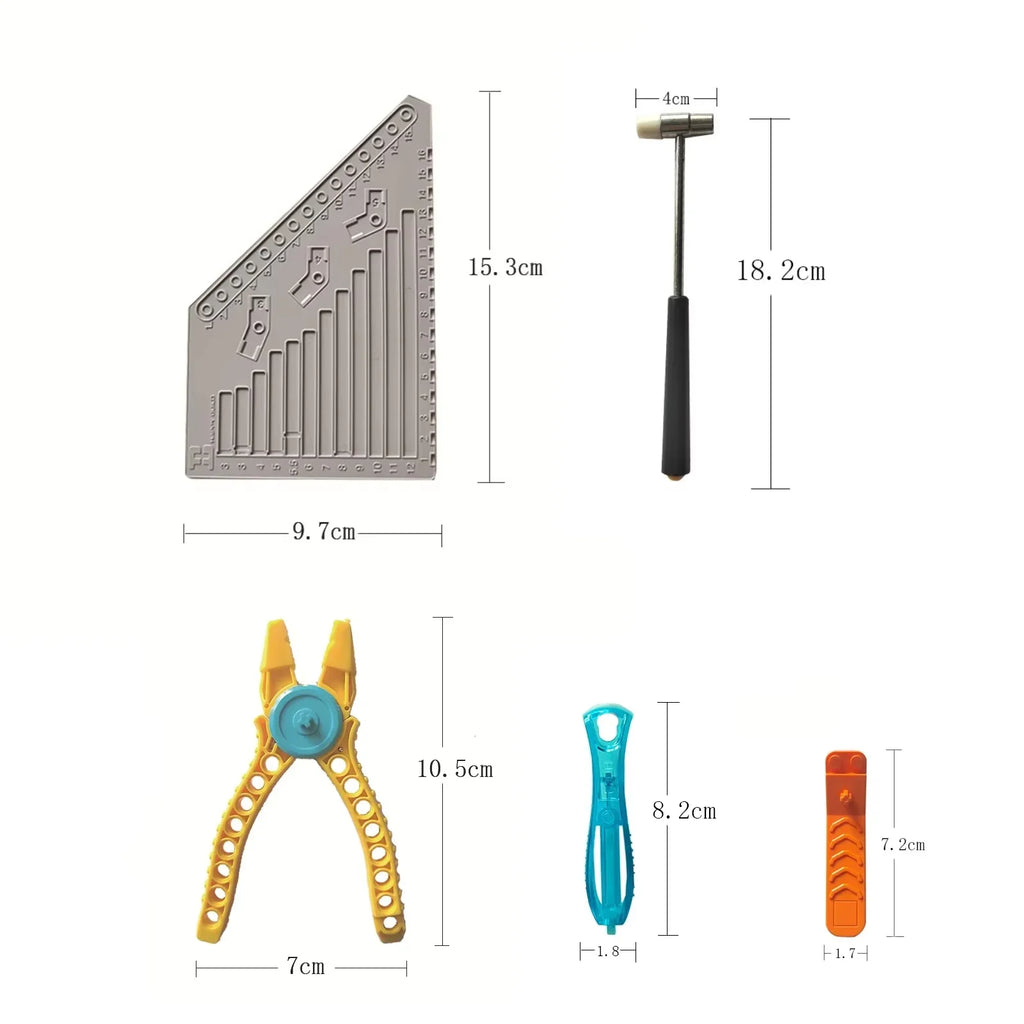 Clip Remover Tongs Starter Multi-function Small Blocks Assemble Disassembly Tool Hammer Disassembly Pliers Bricks DIY Toys Parts