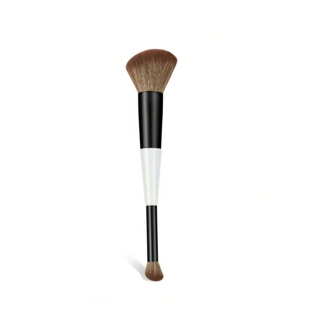 1 Double-Ended Makeup Brush, Foundation Brush, Concealer Brush, Blush Brush, Contour Brush, Eye Shadow Brush, Multi-Functional Makeup Brush