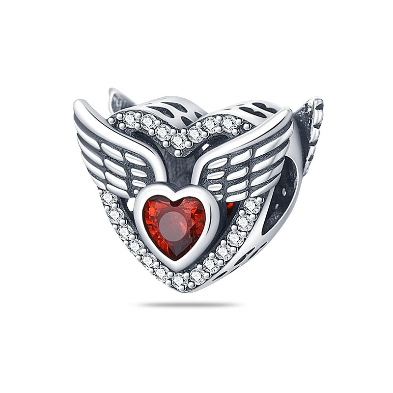 Fit 3mm Bracelets 925 Sterling Silver Tulip Family Embrace Heart Charms Beads DIY Fine Jewelry Gift Making For Women