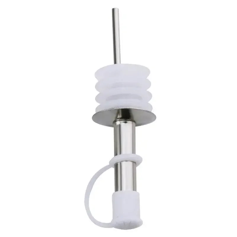 Hot Sale Household Practical Stainless steel wine Olive Oil Pourer Dispenser Spout Glass Bottle Pourer Kitchen Accessories