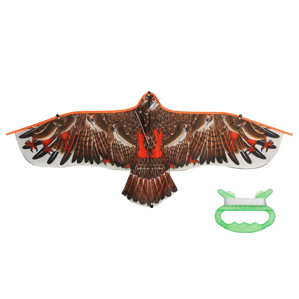 Flat Eagle Kite With 30 Meter Kite Line Children Flying Bird Kites Windsock Outdoor Toys Garden Cloth Toys For Kids Gift