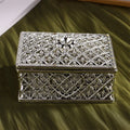 Vintage Mini Treasure Chest Jewelry Box