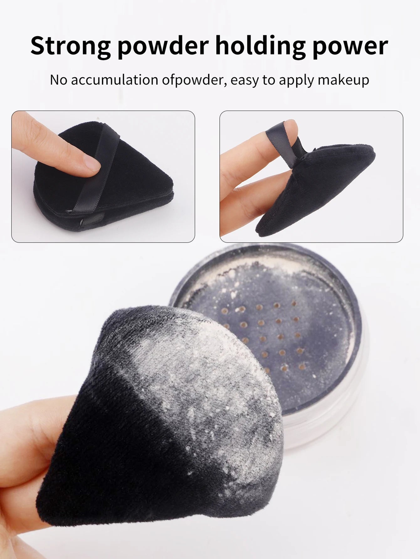 40Pcs Black Makeup Brushes Set Professional Makeup Kit Multi-functional Makeup Tool Set with Facial Makeup Accessories